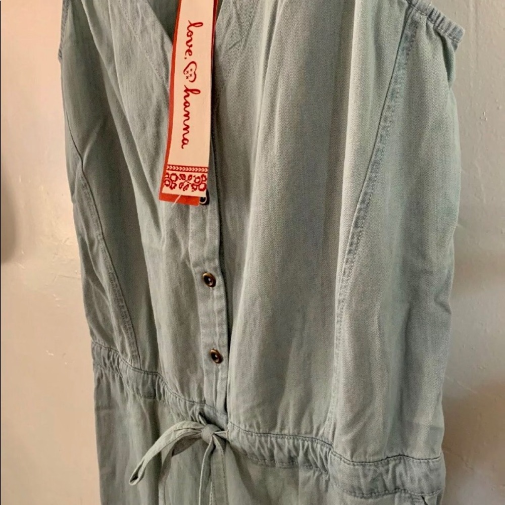 Love Hanna Andersson Denim Jumper One-piece $119